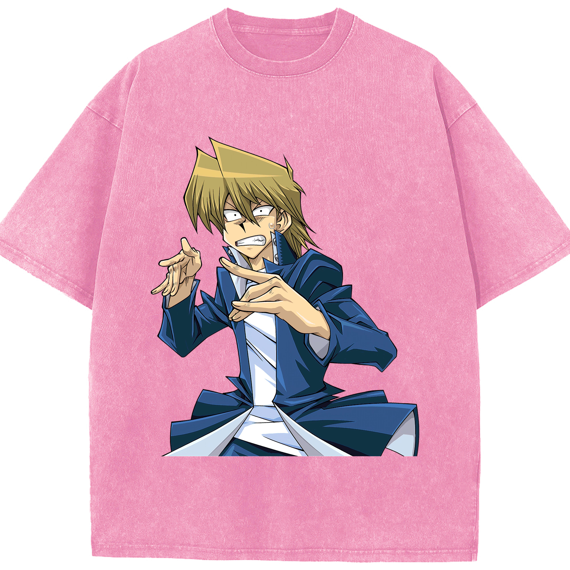 （画像用） 遊☆戯☆王 Yu-Gi-Oh! 綿100% ヴィンテージ風 半袖Tシャツ（フロントプリント）